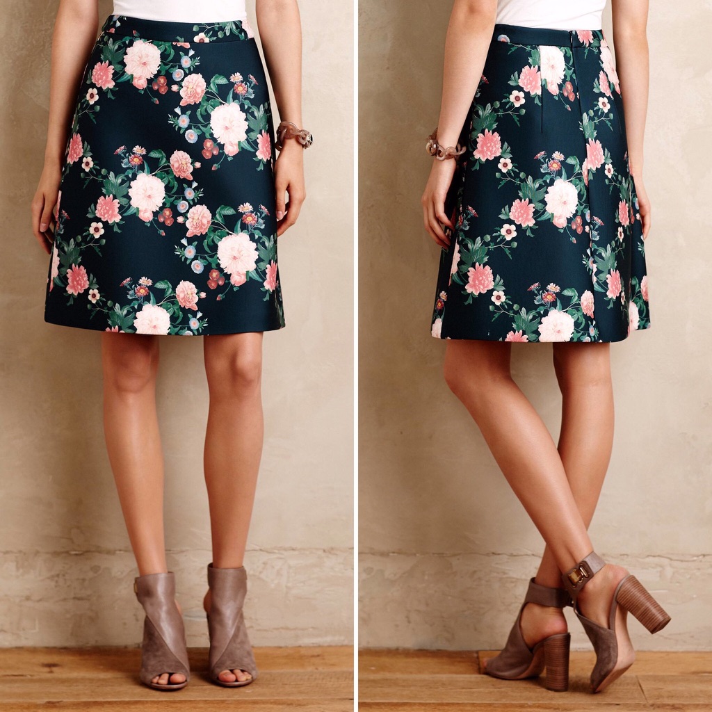 Erin By Erin Fetherston Garden Bloom Skirt